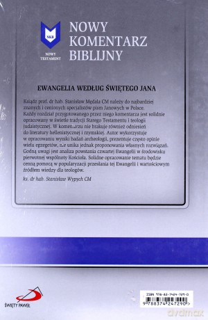 Nowy komentarz biblijny Nowy Testament (Tom 4/2) Ew.św. Jana 13-21 - Stanisław Mędala [KSIĄŻKA]
