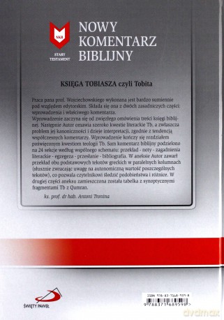 Nowy komentarz biblijny Stary Testament (Tom 12) Księga Tobiasza... - Michał Wojciechowski [KSIĄŻKA]