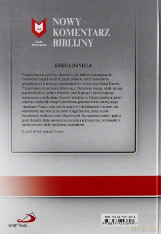 Nowy komentarz biblijny Stary Testament (Tom 26) Księga Daniela - Marek Parchem [KSIĄŻKA]
