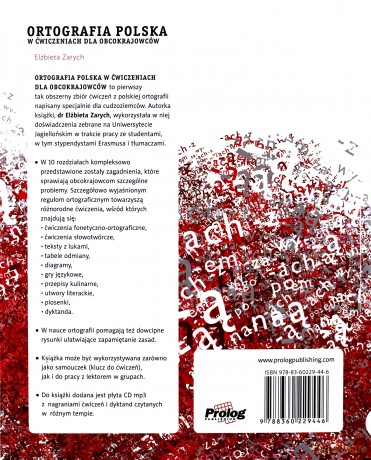 Ortografia polska w ćwiczeniach dla obcokrajowców - Elżbieta Zarych [KSIĄŻKA]