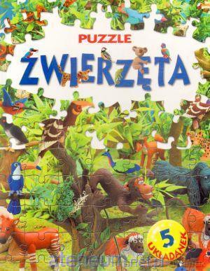 Puzzle 5 układanek - Zwierzęta [PUZZLE]