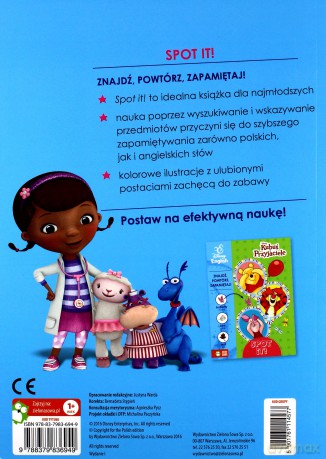 Spot it! Dosia. Disney [KSIĄŻKA]