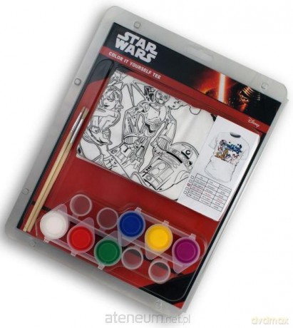 Star Wars Rebelianci koszulka do kolorowania 7-8 lat (Gwiezdne Wojny)