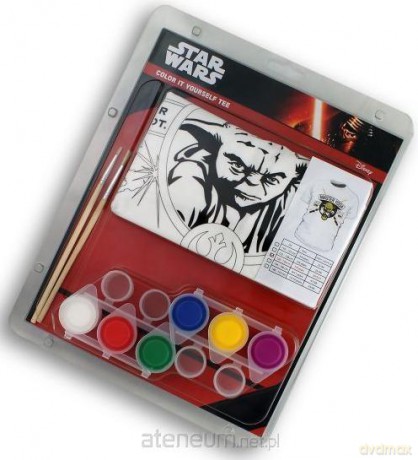 Star Wars Yoda koszulka do kolorowania 7-8 lat (Gwiezdne Wojny)
