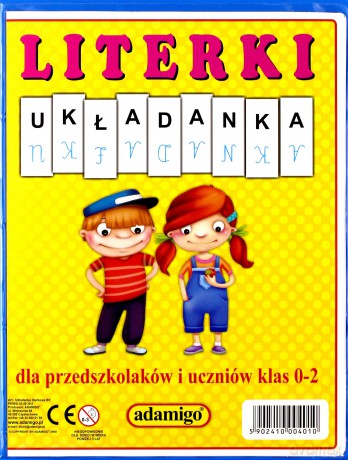 Układanka Literki