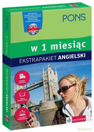 W 1 miesiąc - Angielski. Ekstrapakiet [KSIĄŻKA]
