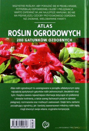 Atlas roślin ogrodowych - Agnieszka Gawłowska (twarda) [KSIĄŻKA]