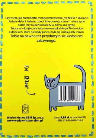 Figle i żarty. Dowcipy dla dzieci - Maciej Maćkowiak [KSIĄŻKA]