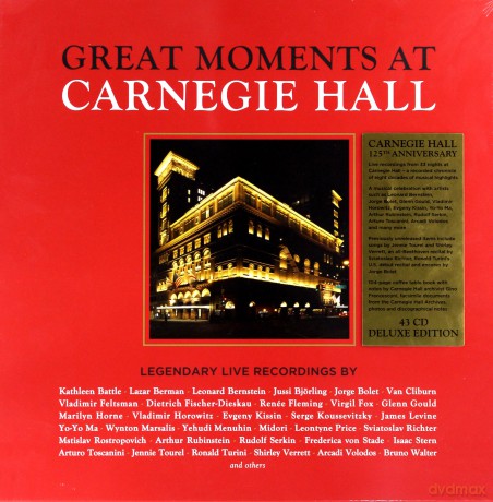 Great Moments at Carnegie Hall [43CD]