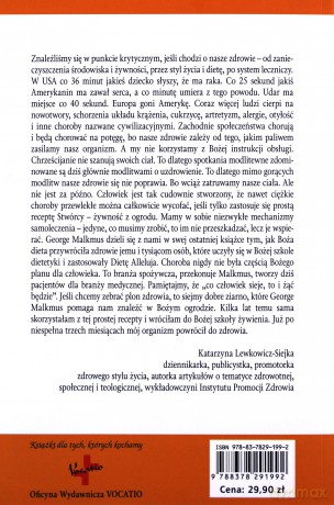 Dieta alleluja leczy raka - George Malmus [KSIĄŻKA]