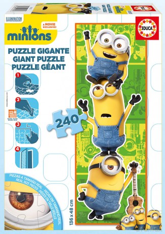 EDUCA 240 el. maxi Minionki [PUZZLE]
