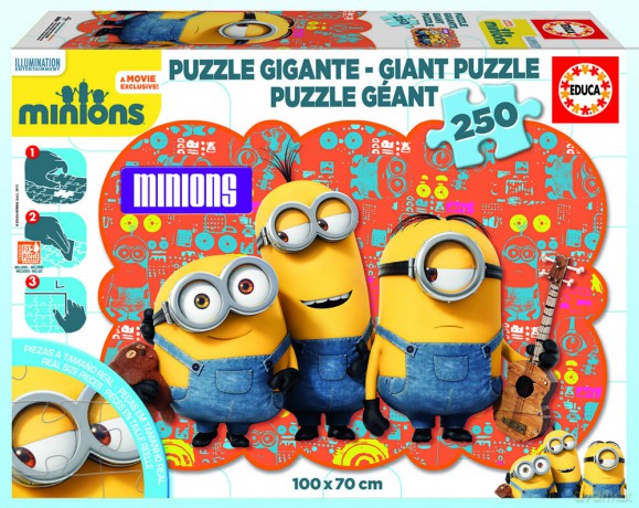 EDUCA 250 el. maxi Minionki [PUZZLE]