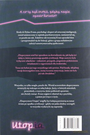 Eksperyment Utopia - Dylan Evans [KSIĄŻKA]