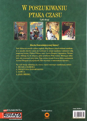 Jajo mroku. W poszukiwaniu ptaka czasu cykl 2 (Tom 4) - Serge Le Tendre, Regis Loisel [KOMIKS]