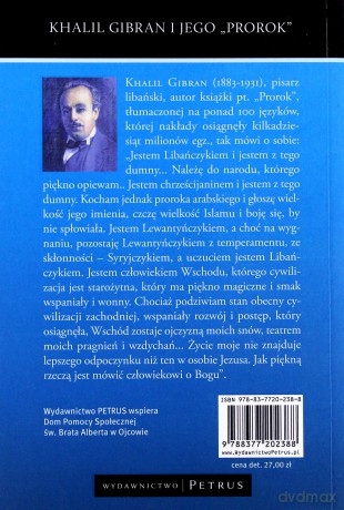Khalil Gibran i jego prorok - Marek Starowieyski [KSIĄŻKA]