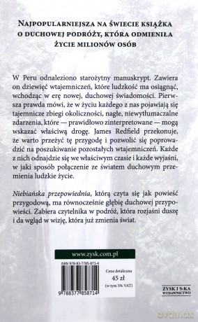 Niebiańska przepowiednia - James Redfield (twarda) [KSIĄŻKA]