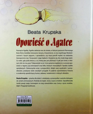 Opowieść o Agatce - Beata Krupska (twarda) [KSIĄŻKA]