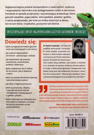 Terrarium. Zwierzęta, rośliny, wyposażenie, aranżacje - Paweł Czapczyk [KSIĄŻKA]
