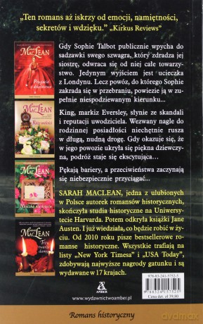 Uwodziciel bez szans - Sarah Maclean [KSIĄŻKA]