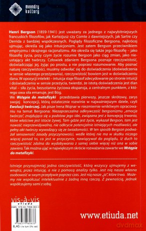 Wstęp do metafizyki - Henri Bergson [KSIĄŻKA]