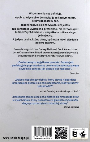 Zanim zasnę - S.J. Watson [KSIĄŻKA]