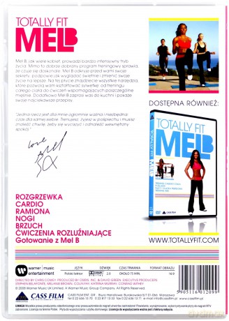 Mel B - Totally Fit (Różowa): Cardio / Ręce / Nogi / Brzuch [DVD]