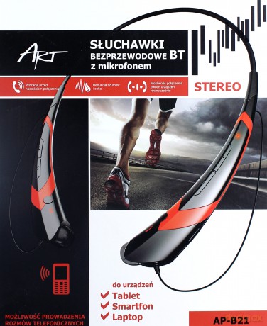 Słuchawki douszne Bluetooth AP-B21 ART