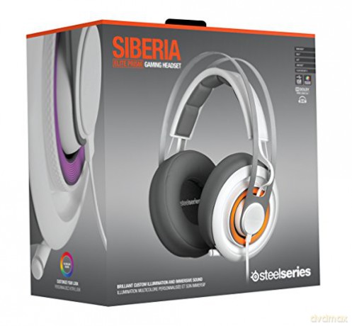 Słuchawki nauszne SteelSeries Elite Prism (białe)