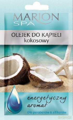 Marion Spa Olejek do kąpieli kokosowy saszetka-20ml
