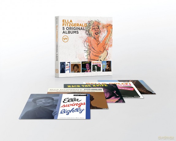 Ella Fitzgerald: 5 Original Albums: Verve [5CD]