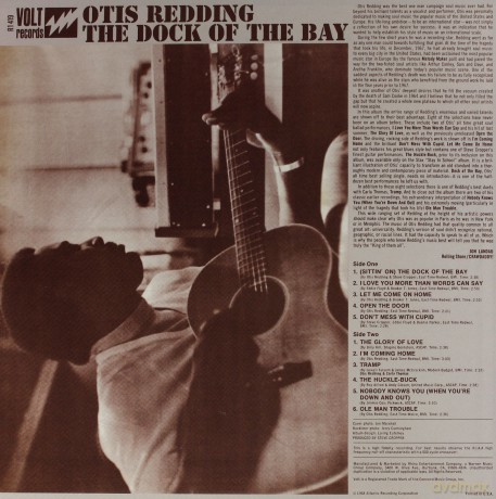 Otis Redding: Dock Of The Bay [Winyl]
