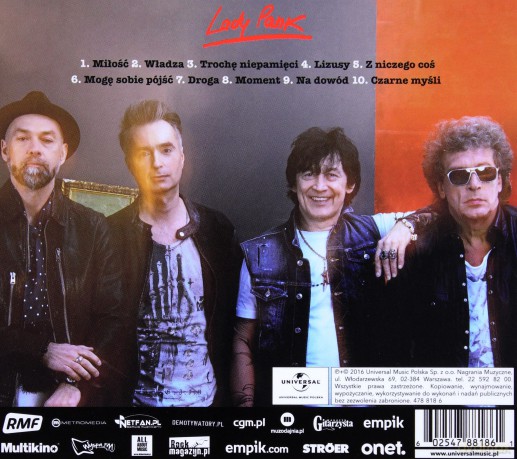 Lady Pank: Miłość i Władza [CD]