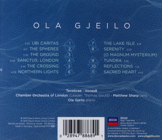 Ola Gjeilo: Ola Gjeilo [CD]