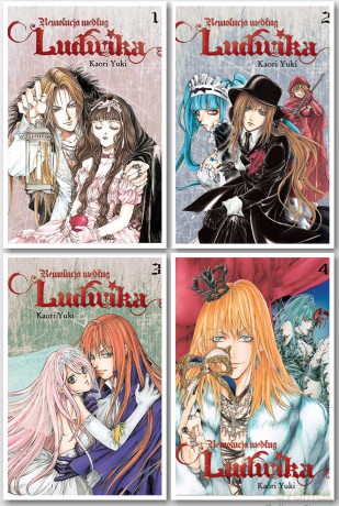 Rewolucja według Ludwika (Tom 1-4) Pakiet - Yuki Kaori [4xKOMIKS]