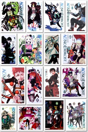 Ao No Exorcist (Tom 1-23) Pakiet - Kazue Kato [16xKOMIKS]