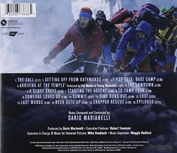 Everest soundtrack (Dario Marianelli) [CD]