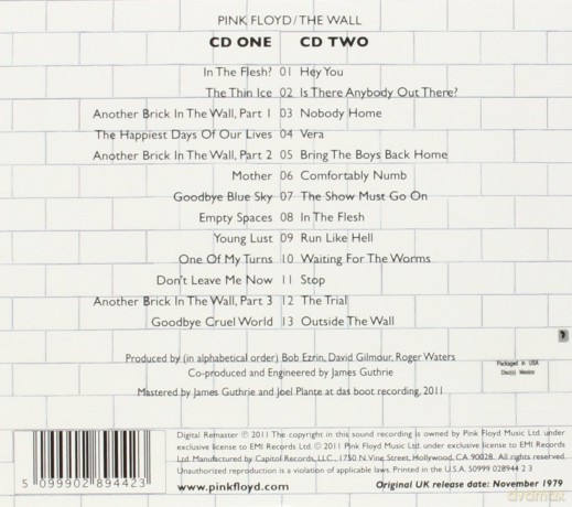 Pink Floyd: Wall [2CD]