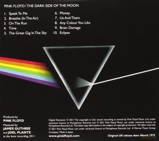 Pink Floyd: Dark Side of the Moon [CD]