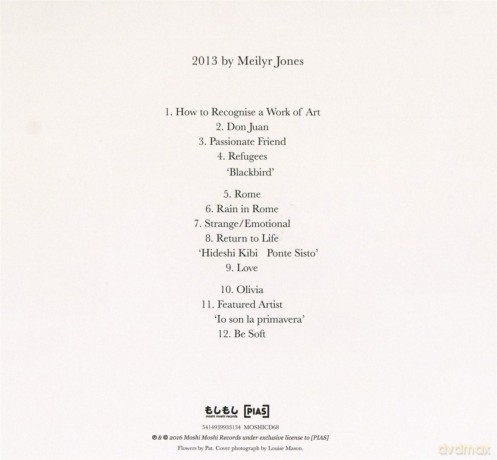 Meilyr Jones: 2013 [CD]