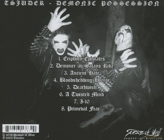 Tsjuder: Demonic Possession [CD]