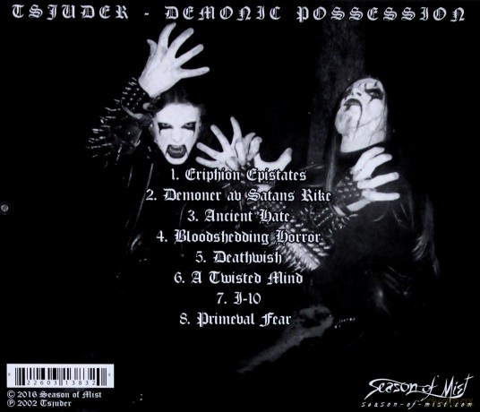 Tsjuder: Demonic Possession [CD]