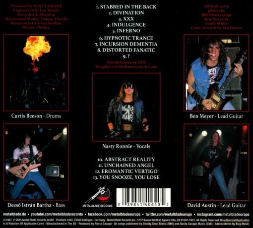 Nasty Savage: Indulgence Abstract Reality (digipack) [CD]