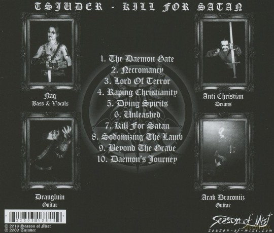 Tsjuder: Kill For Satan [CD]