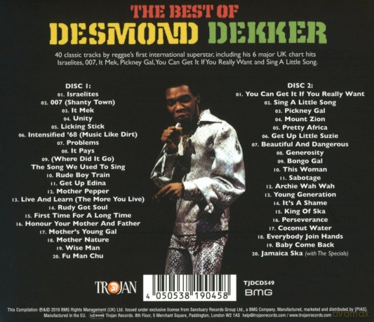 Desmond Dekker: The Best Of (digipack) [2CD]