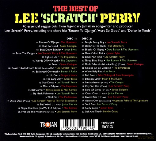 Lee Scratch Perry: The Best Of (digipack) [2CD]