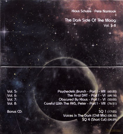 Klaus Schulze Pete Namlook: The Dark Side Of The Moog vol. 5-8 [5CD]