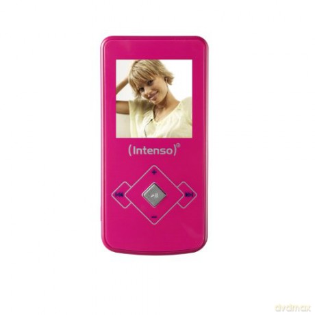 Odtwarzacz  Intenso Intenso Video Rider Tragbarer MP3-Player 8GB (3,8 cm) Pink