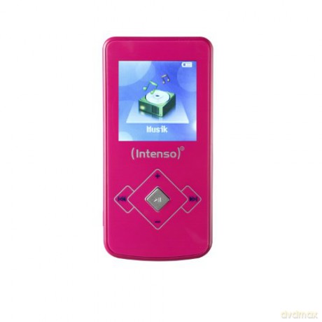 Odtwarzacz  Intenso Intenso Video Rider Tragbarer MP3-Player 8GB (3,8 cm) Pink