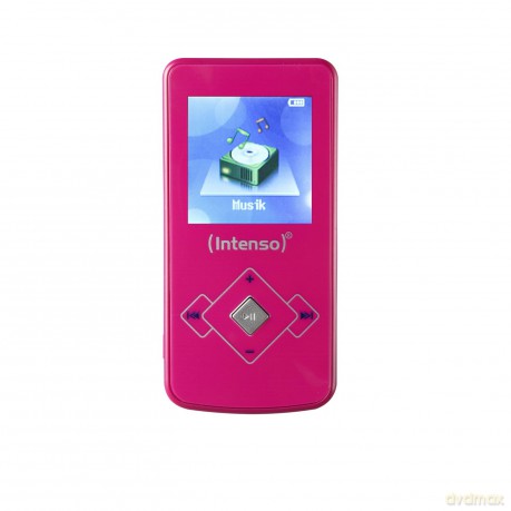 Odtwarzacz  Intenso Intenso Video Rider Tragbarer MP3-Player 8GB (3,8 cm) Pink