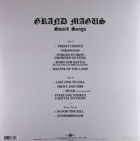 Grand Magus: Sword Songs [Winyl]